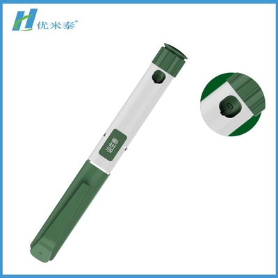 Caneta de insulina descartável com cartucho de 3 ml em cor verde