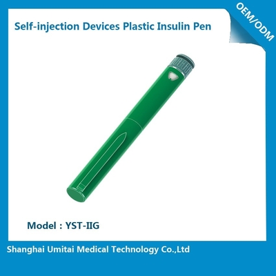 Penas verdes da insulina para o tipo - dispositivo variável da injeção da dose do diabetes 2