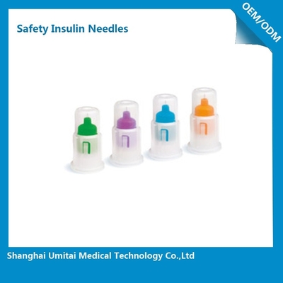 Agulhas personalizadas da segurança da pena da insulina, agulhas da pena da segurança para a pena de Lantus Solostar