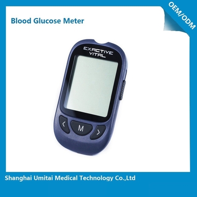 Dispositivo da monitoração da glicemia com tiras de teste de prata da glicose 85 x 52 x 15mm