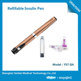 A pena reusável da insulina da operação fácil preencheu a dose da variável do cartucho da pena 3ml da insulina