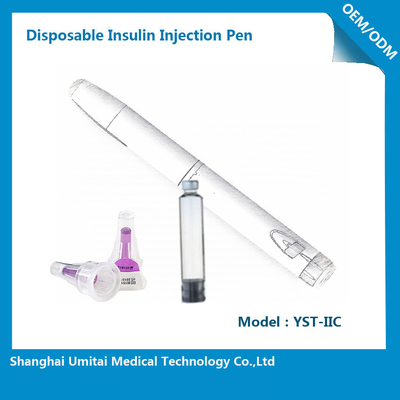 Cartucho recarregável da pena da insulina, penas vazias da insulina para o cartucho de Lantus